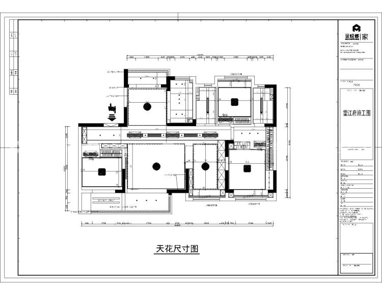 140平望江府意式轻奢风格-平面布置图