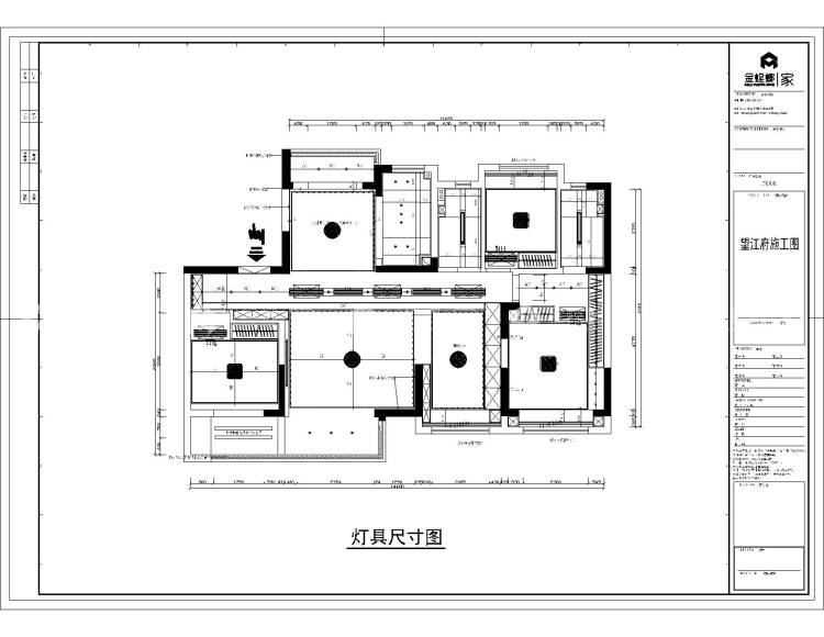 140平望江府意式轻奢风格-平面布置图