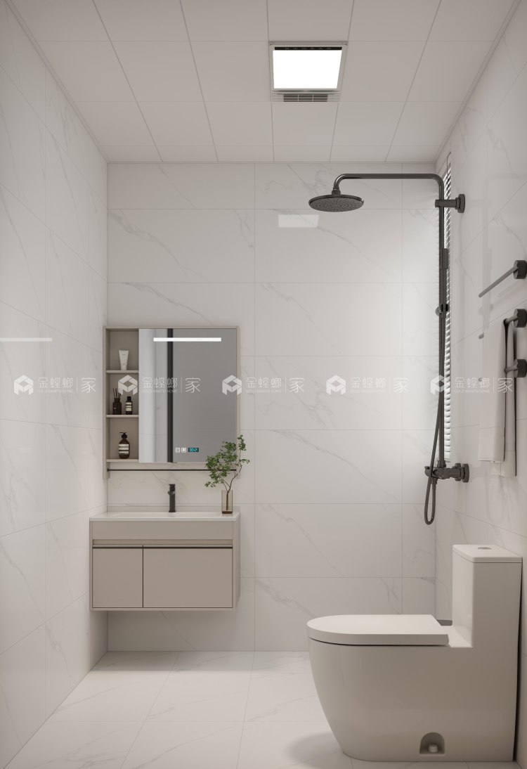 现代简约 130  正商城-卧室效果图及设计说明