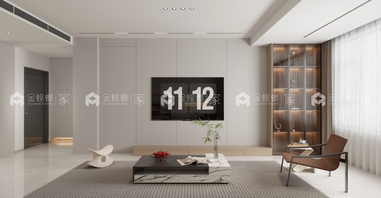 现代简约 130  正商城-业主需求&原始结构图