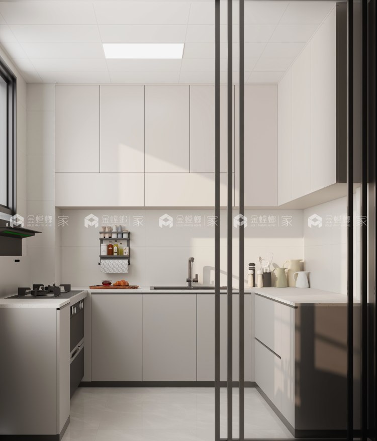 现代简约 130  正商城-卧室效果图及设计说明