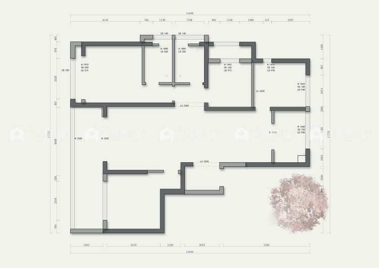 140平绿城诚园现代简约风格-业主需求