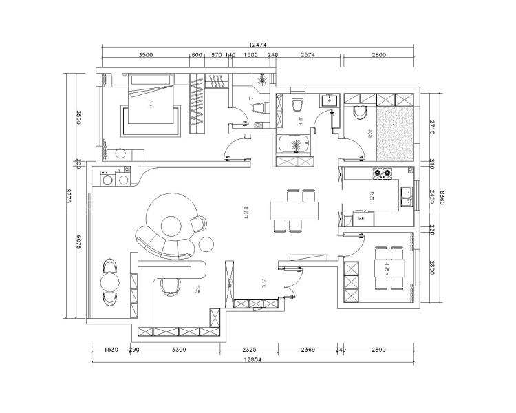 瑞马君悦-平面布置图