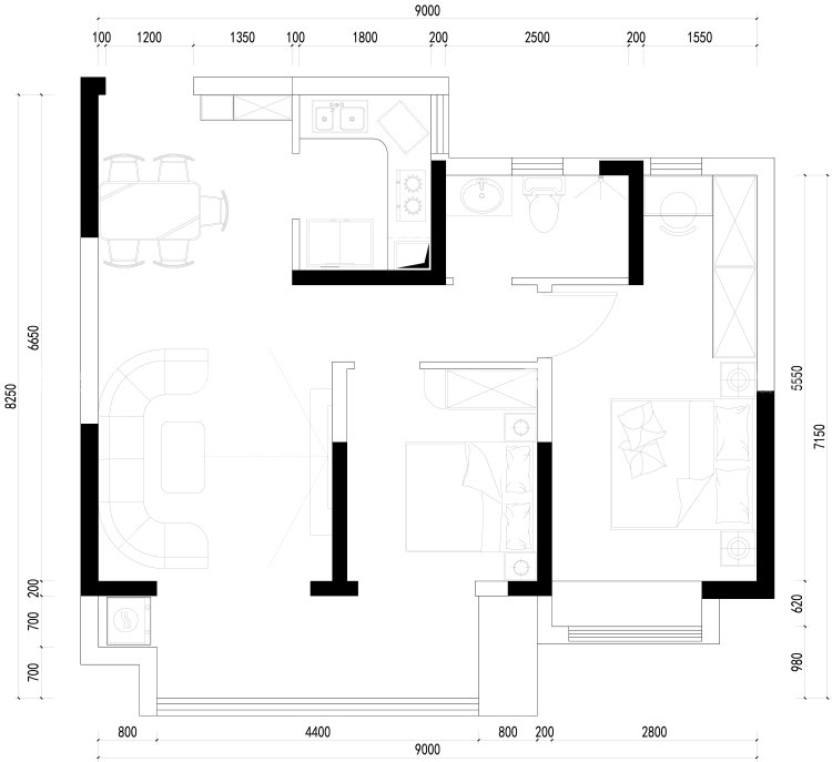 建业云境-平面布置图