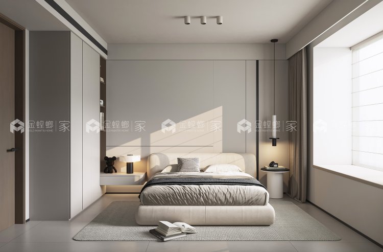 嘉业城市花园现代简约作品-空间效果图