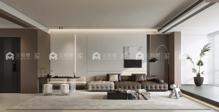 嘉业城市花园现代简约作品-空间效果图