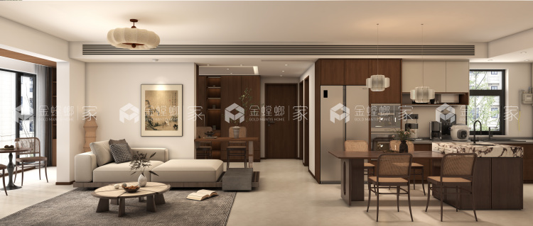 建业新筑-空间效果图