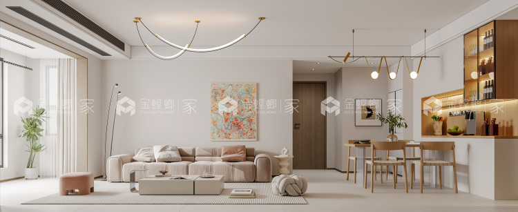 现代简约-空间效果图