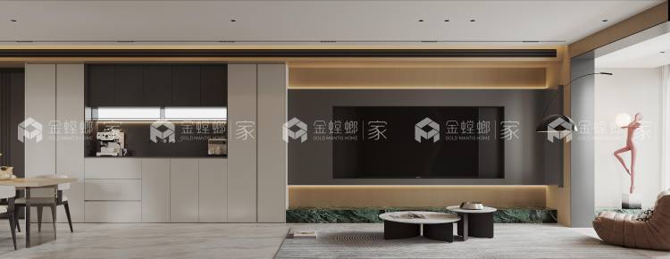 128 平海马公园现代简约风格-空间效果图