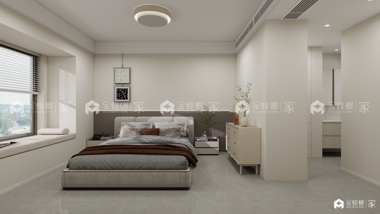 秩序里的松弛-空间效果图