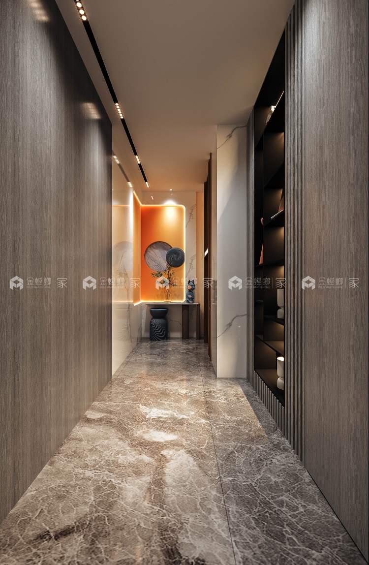 156m²现代风住宅-空间效果图