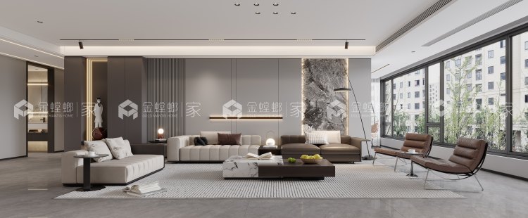 凤麟东苑-平面布置图
