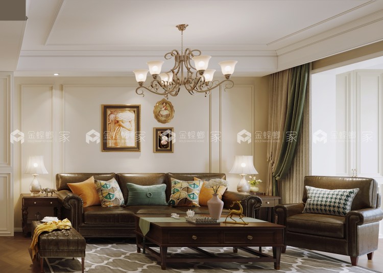 128-海马公园-美拉德复古风-空间效果图