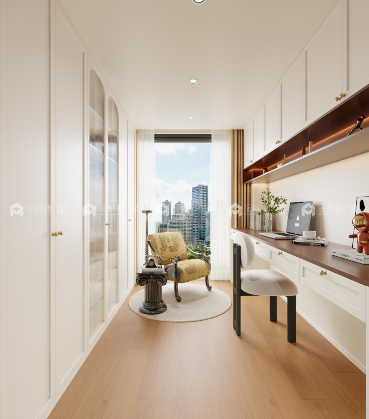 116平七里香都轻法中古风-空间效果图