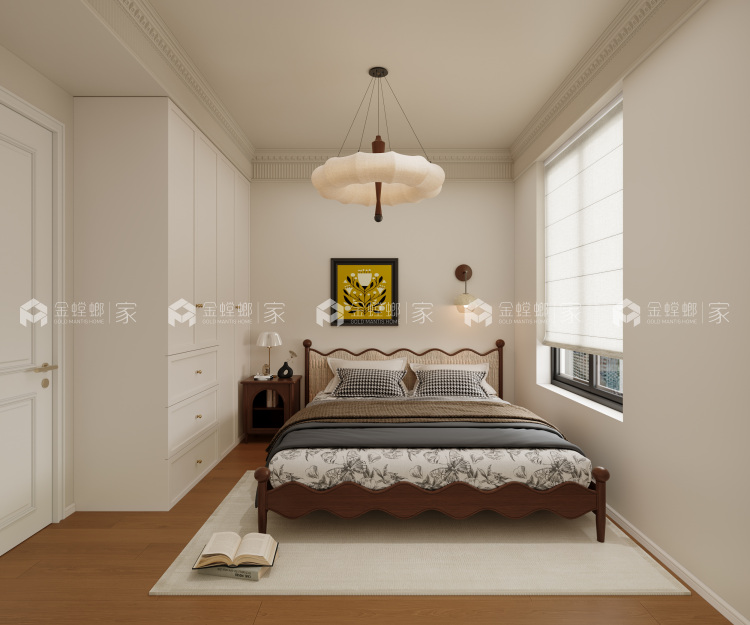 116平七里香都轻法中古风-空间效果图