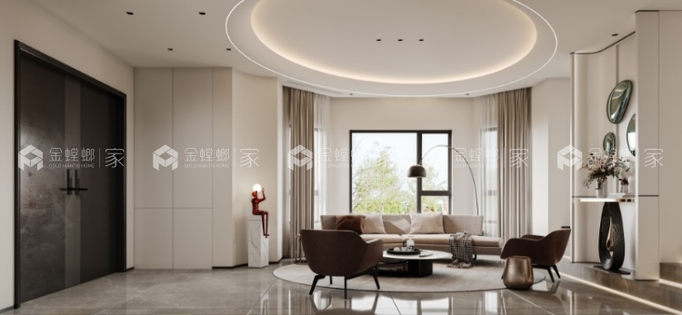 800平万兴庄园现代意式风-空间效果图