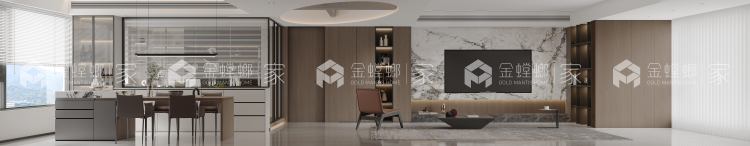 161平恒宇锦园意式轻奢-空间效果图