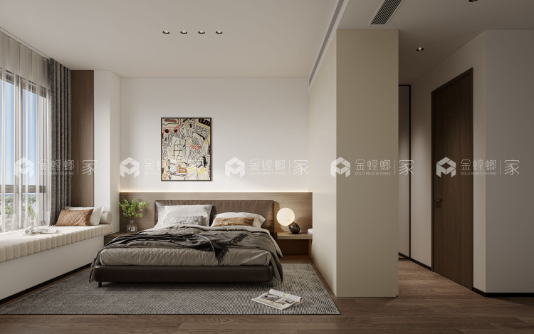 130平天健和景现代意式风格-空间效果图