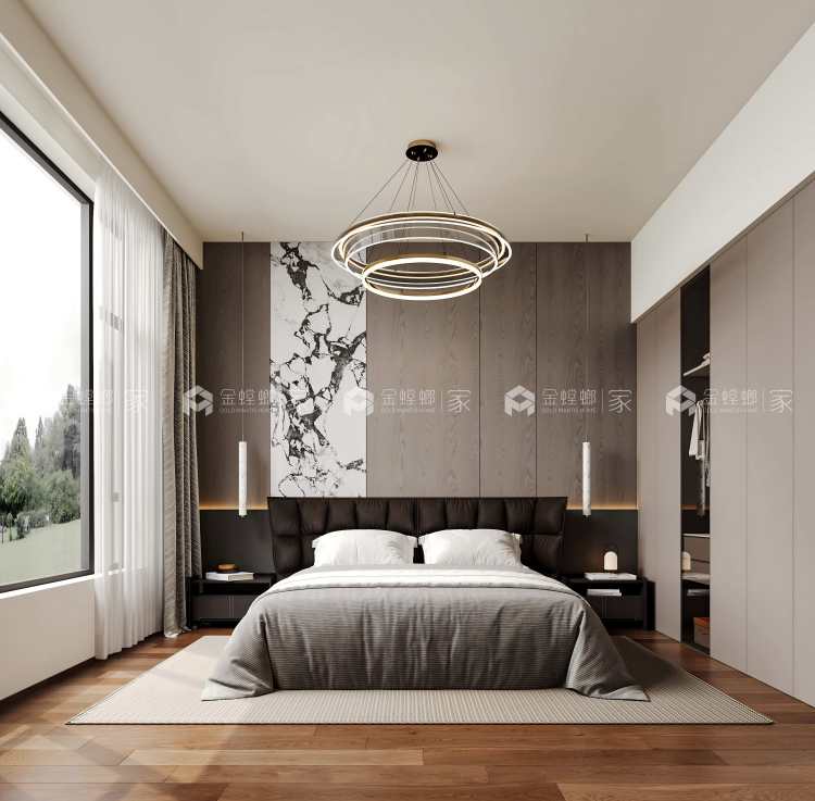 330平观澜豪庭意式轻奢-空间效果图