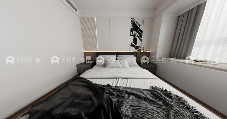 150㎡华越府意式轻奢风-空间效果图