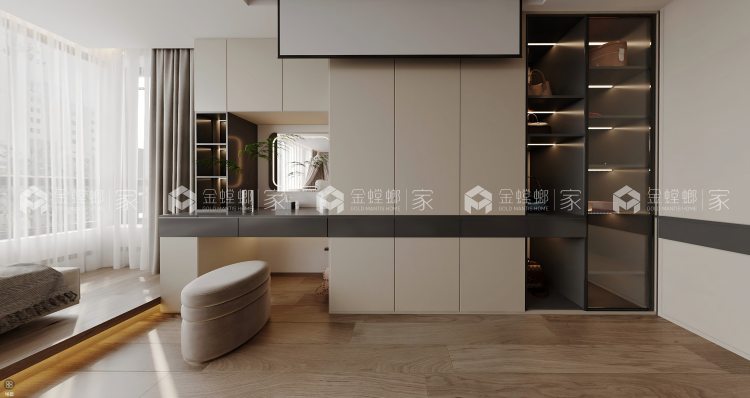 330㎡群贤府意式轻奢-空间效果图