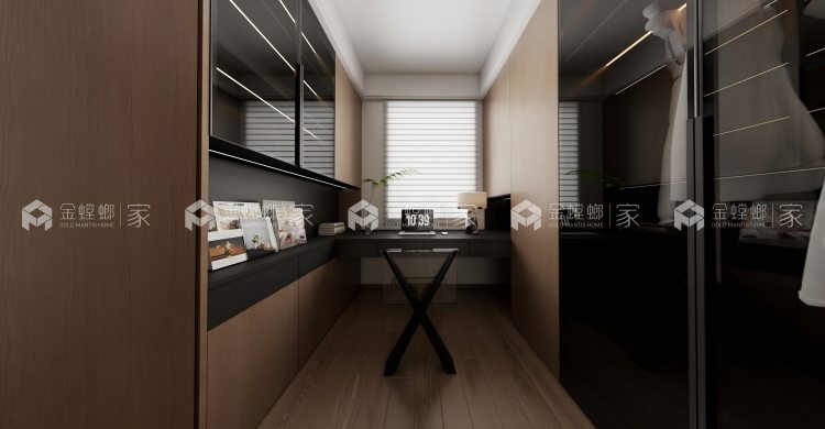 150㎡华越府意式轻奢风-空间效果图