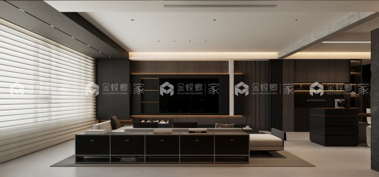 180平凯旋名筑现代意式风格-空间效果图