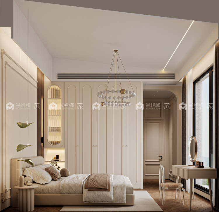 380㎡润越山意式轻奢-空间效果图