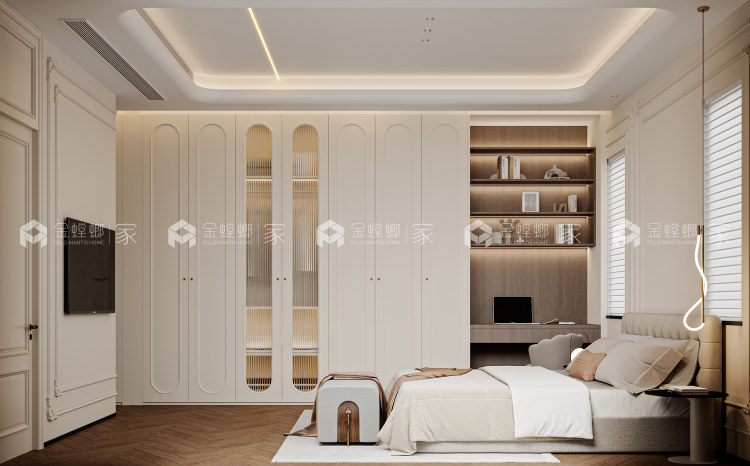 380㎡润越山意式轻奢-空间效果图