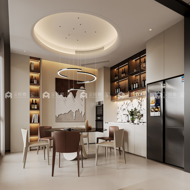 380㎡润越山意式轻奢-空间效果图