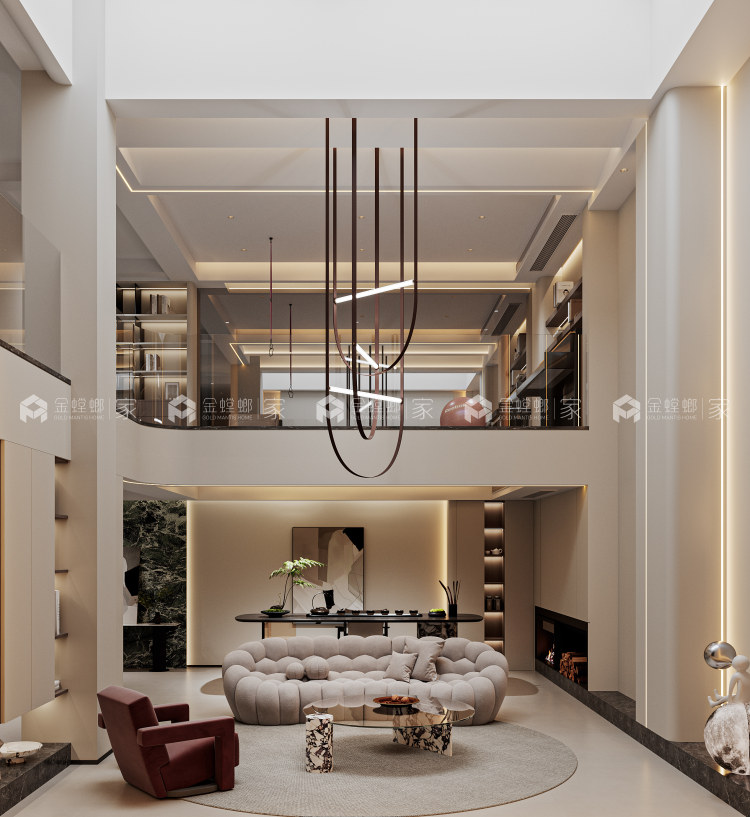 380㎡润越山意式轻奢-平面布置图