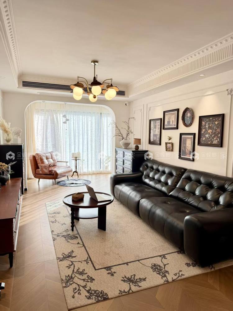 丰县法式中古风｜浪漫复古温馨有情调！-空间效果图