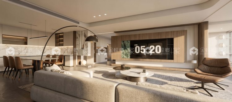 港宸润府183m²-空间效果图